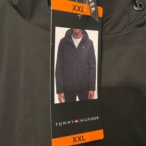 Black Tommy Hilfiger 2X zip up jacket